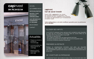 capinvest.fr website preview