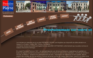 premierepierre.fr website preview