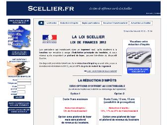 scellier.fr website preview