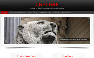 capcime.fr website preview