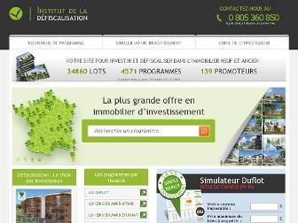 institut-defiscalisation.fr website preview