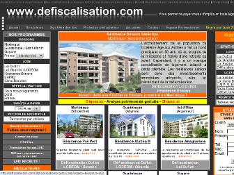 defiscalisation.com website preview