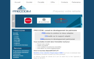 precodim.fr website preview