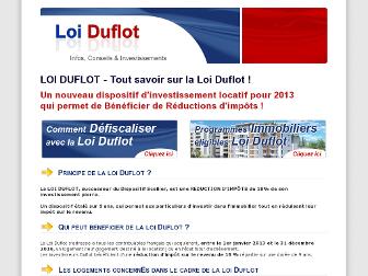 loi-duflot.scellier.org website preview