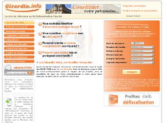 girardin.info website preview