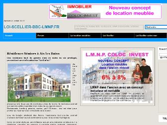 loi-scellier-bbc-lmnp.fr website preview