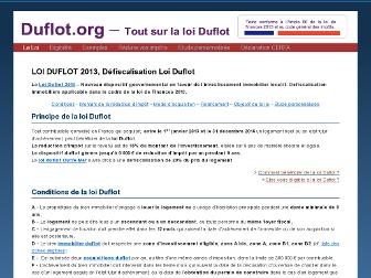 duflot.org website preview