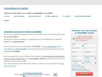 conditions-loi-duflot.fr website preview