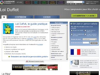 loi-duflot.comprendrechoisir.com website preview