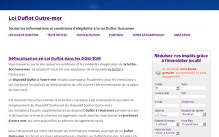 loi-duflot-outre-mer.net website preview
