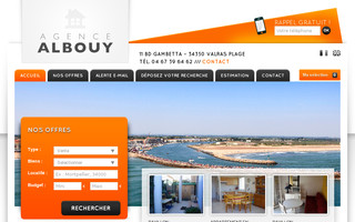 agence-albouy.com website preview