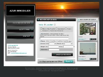 azurimmobilier34.com website preview