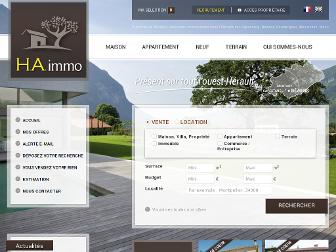 ha-immo.fr website preview