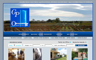 gpimmobilier.com website preview