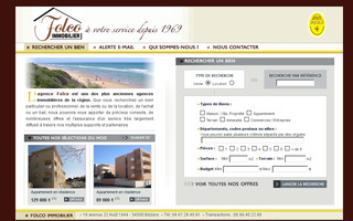 folcoimmobilier.com website preview