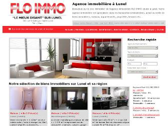 flo-immobilier.com website preview