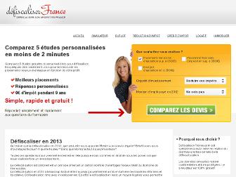 defiscaliser-france.com website preview