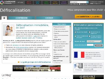 defiscalisation.comprendrechoisir.com website preview