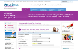 defiscalisation.assur1max.com website preview