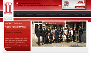 mtd-finance.fr website preview