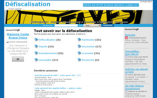 defiscalisation-toutsavoir.fr website preview
