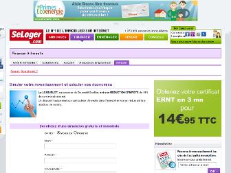 defiscalisation.seloger.com website preview