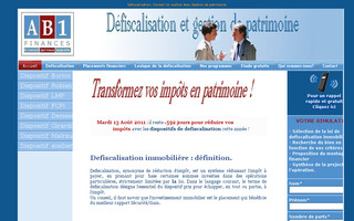 ab1finances.fr website preview