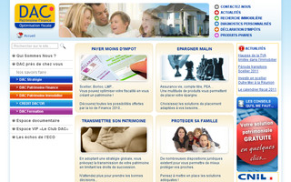 dac-patrimoine.fr website preview