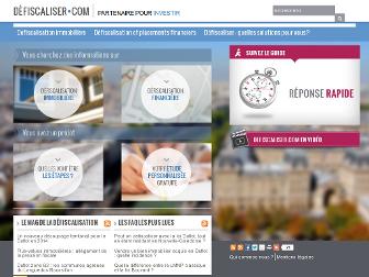 defiscaliser.com website preview