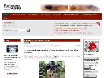 partenaire-conseils.net website preview