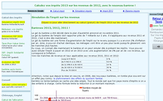 calcul-impots.net website preview