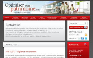 optimisersonpatrimoine.com website preview