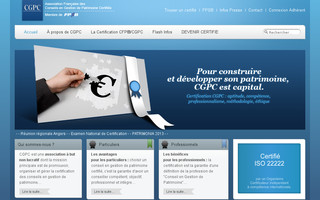 cgpc.fr website preview