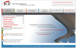 icf.fr website preview