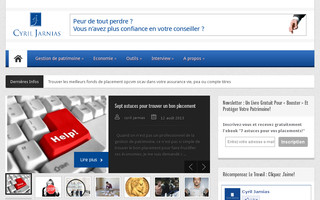 cyriljarnias.fr website preview