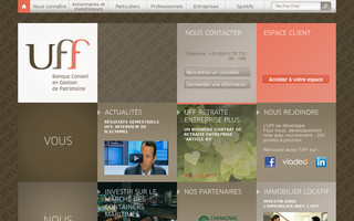 unionfinancieredefrance.fr website preview