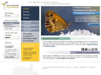financiere-de-patrimoine.fr website preview