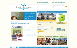 chambre-ille-et-vilaine.notaires.fr website preview