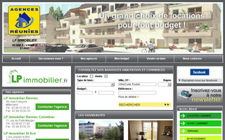 lpimmobilier.fr website preview