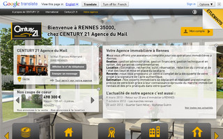 century21agencedumail.com website preview