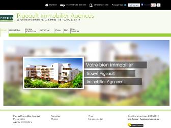 pigeault-immobilier-rennes.fr website preview