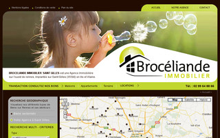 broceliande-immobilier.com website preview