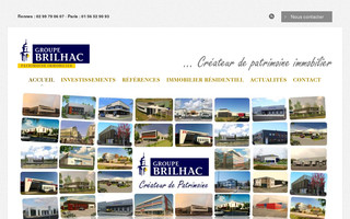 brilhac.com website preview