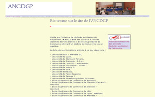 ancdgp.org website preview