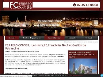 ferreroconseil.com website preview
