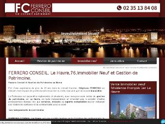 ferreroconseil.com website preview