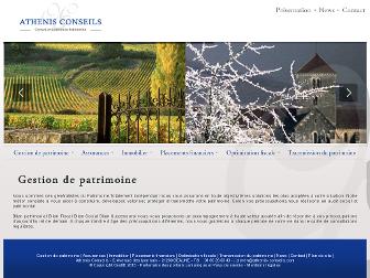 athenis-conseils.com website preview