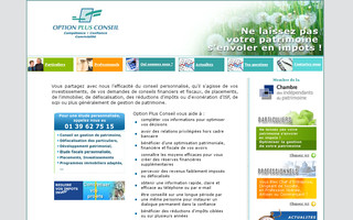 optionplusconseil.fr website preview