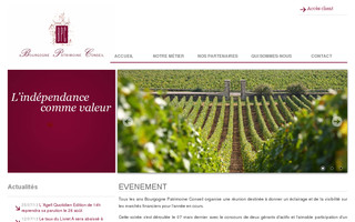 bourgogne-patrimoine-conseil.com website preview