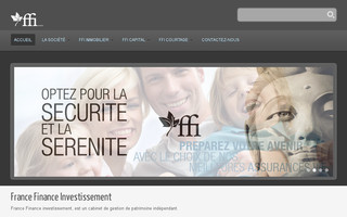 ffinvest.fr website preview